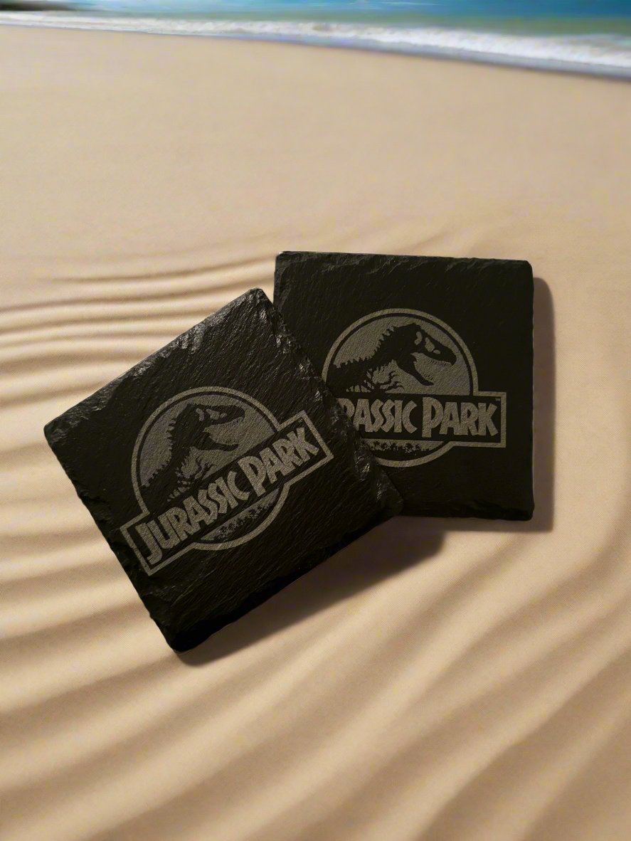 Jurassic Park Drinks Coasters - Set of 2