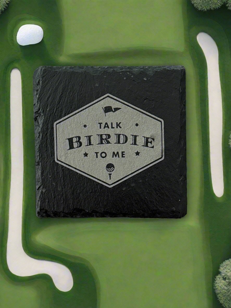 Set of 4 Funny Golf Coasters – Perfect for Golf Lovers