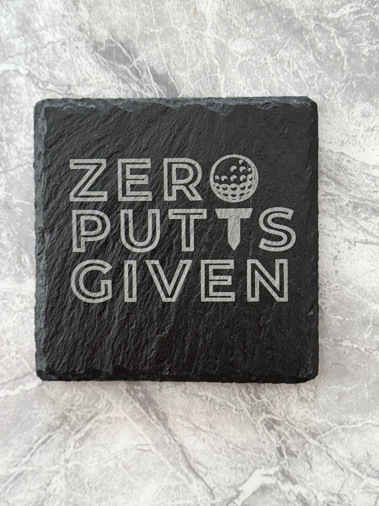 Set of 4 Funny Golf Coasters – Perfect for Golf Lovers