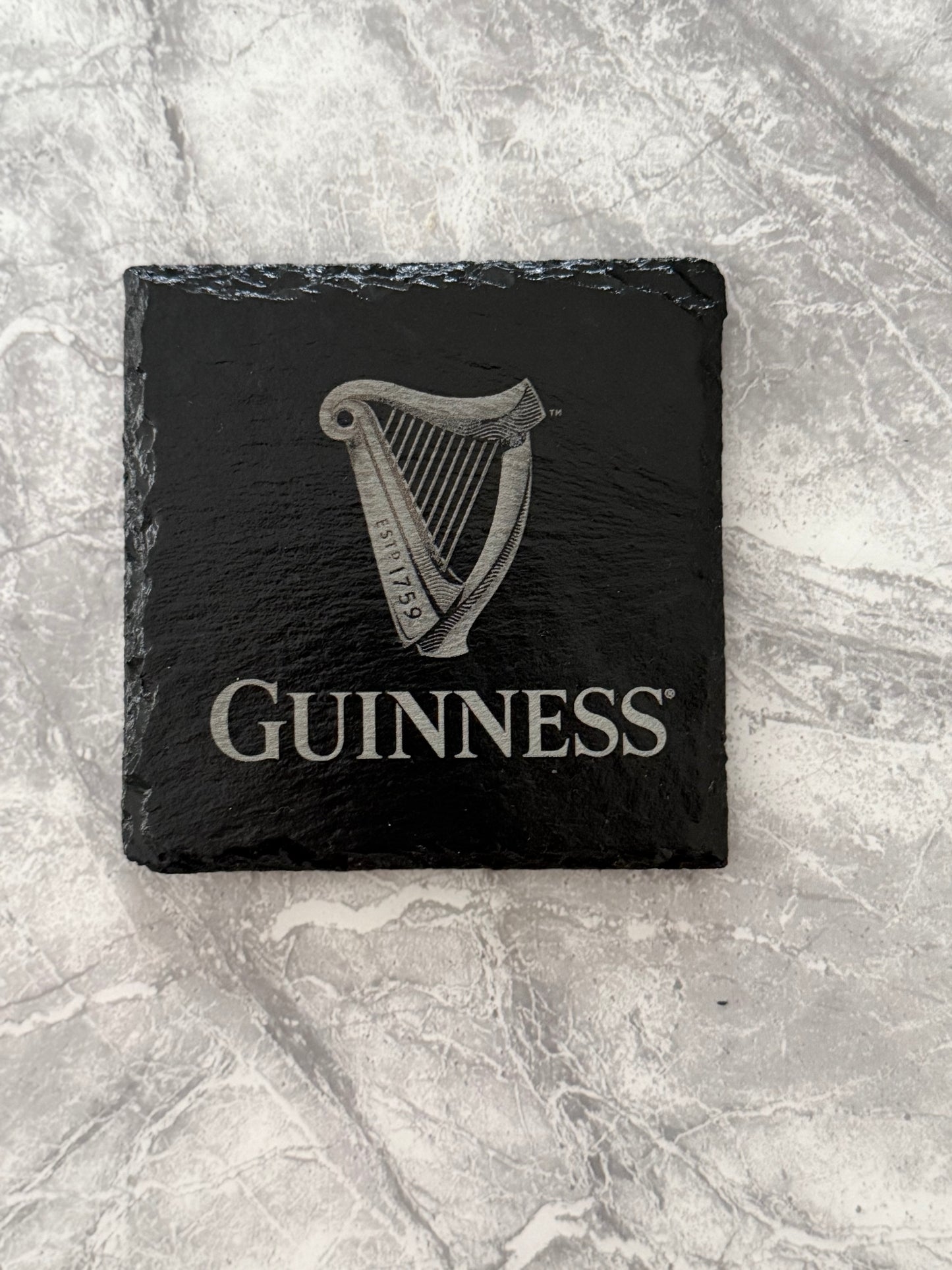 Set of 4 Iconic Beer Mats – Peroni, Birra Moretti, Guinness, Stella Artois, Beers of the World