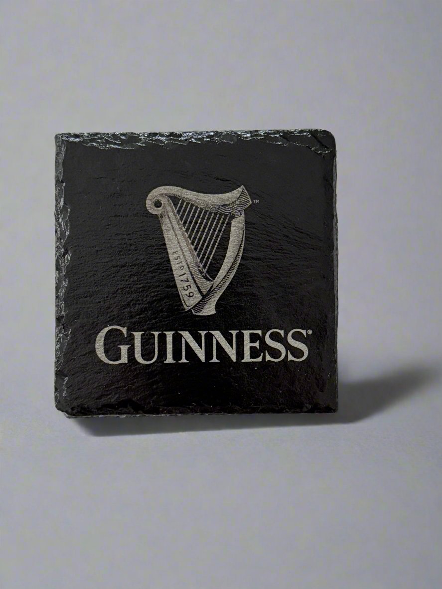 Set of 4 Iconic Beer Mats – Peroni, Birra Moretti, Guinness, Stella Artois, Beers of the World